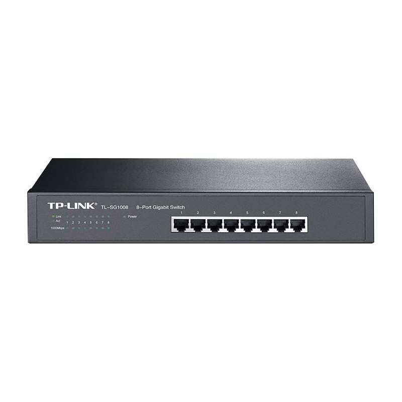 TL-SG1008 SWITCH RACKMOUNT 8 PORT GIGABIT