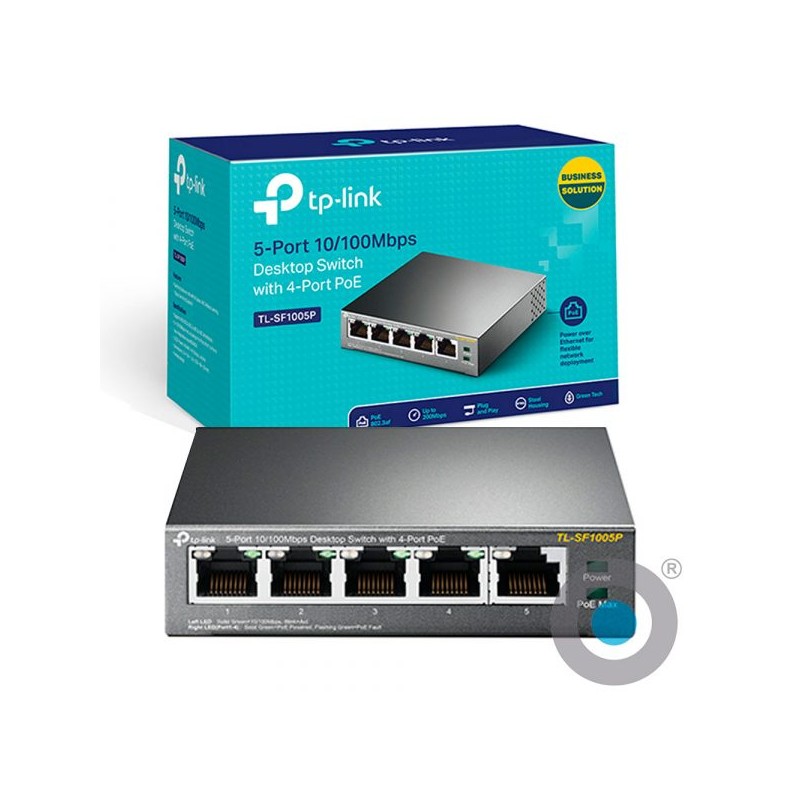 TL-SF1005P SWITCH 5 PORTS 100 MBPS