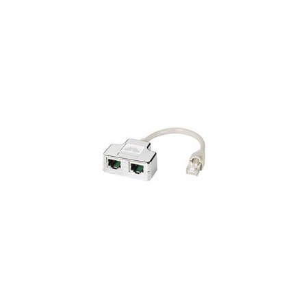 ADAPTATEUR Y 2 RJ45