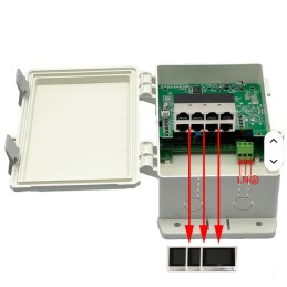 Commutateur POE 8 Ports Omenfirst OD1008-24V