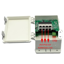 Commutateur POE 8 Ports Omenfirst OD1008-24V